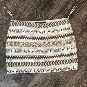 Zara mini skirt